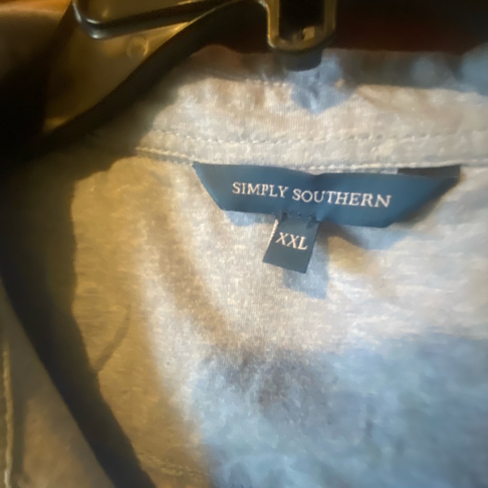 Simply Southern Sky Blue Tee XXL